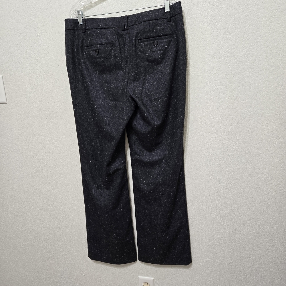 Talbots Windsor Blue Gray Wool  Pants Size 12 - Picture 5 of 11